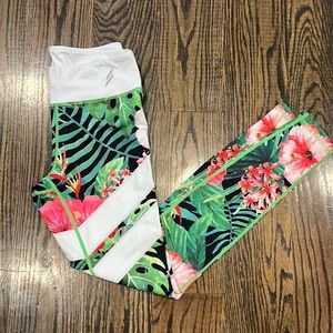 DOYOUEVEN tropical leggings
